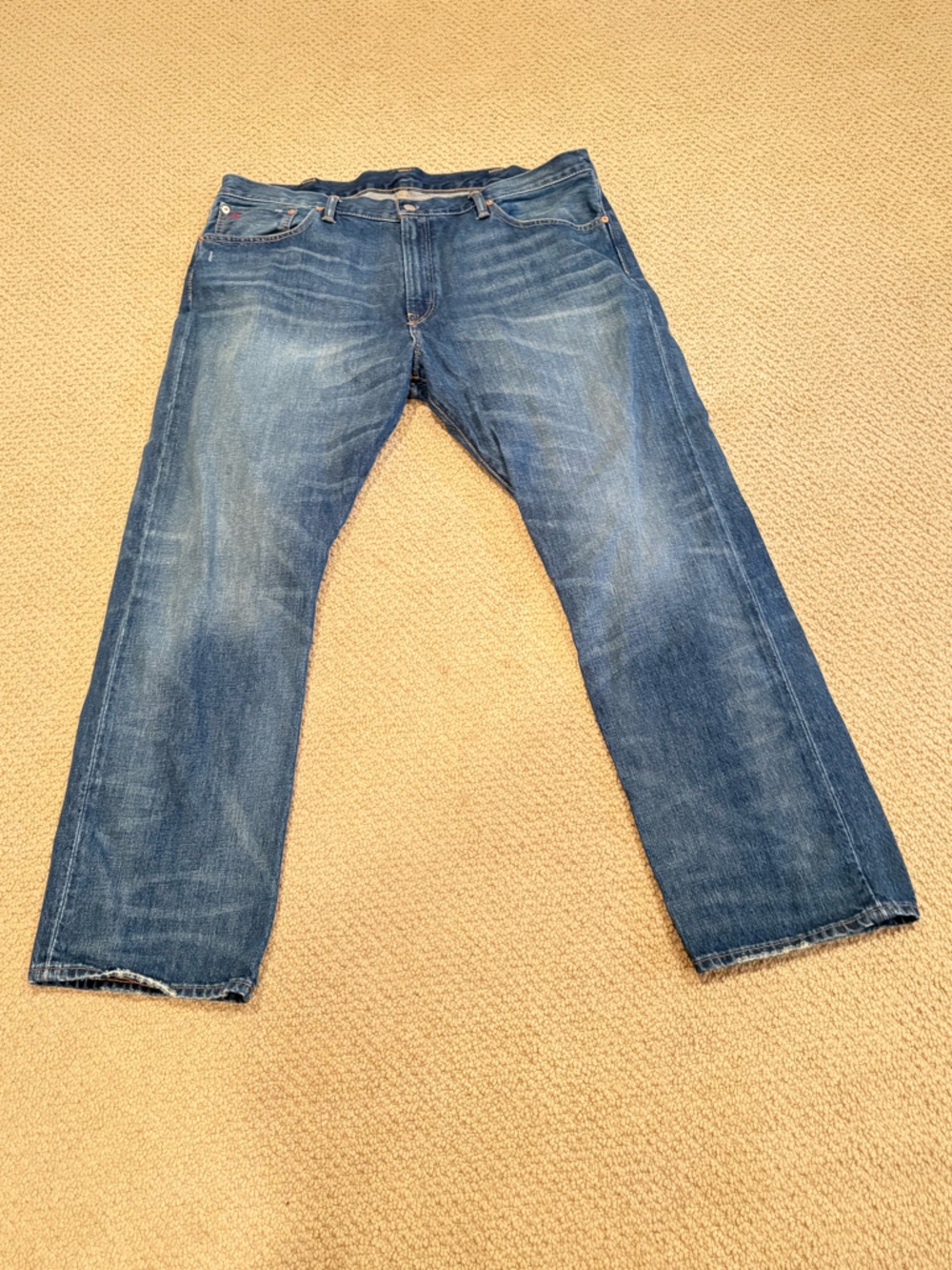 Polo by Ralph Lauren Men's Straight Blue Jeans
